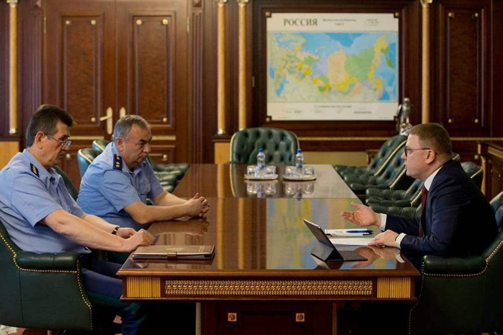 Текслер встретился с новым прокурором Челябинской области