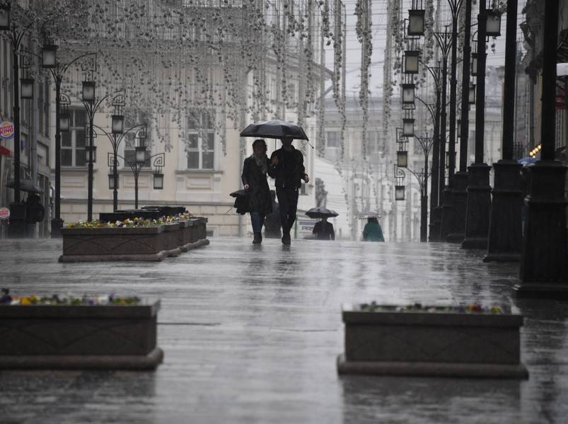 Москвичей предупредили о сильном ветре, грозе и граде до конца дня