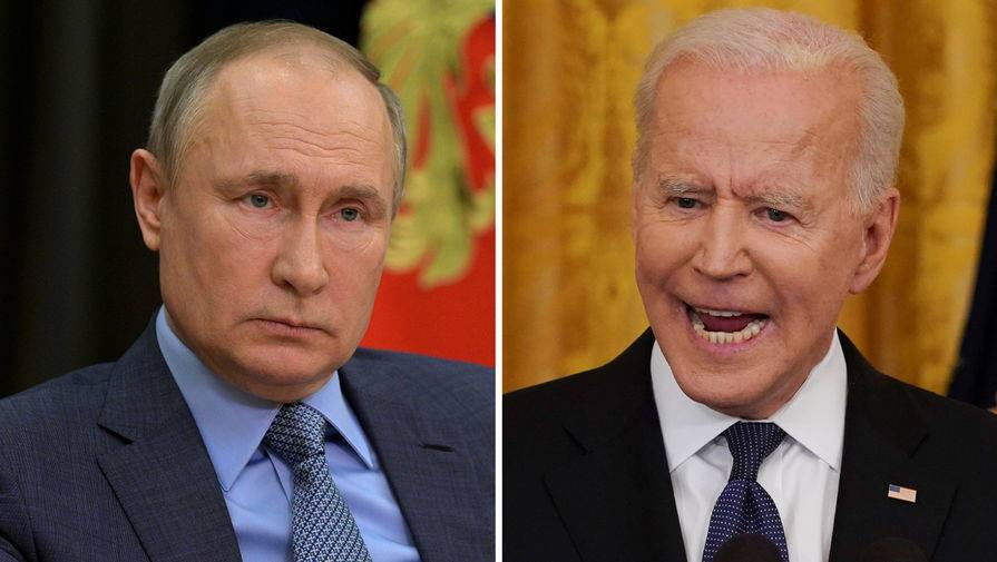 В США заявили, что Байден едет на встречу с Путиным «с позиции силы»