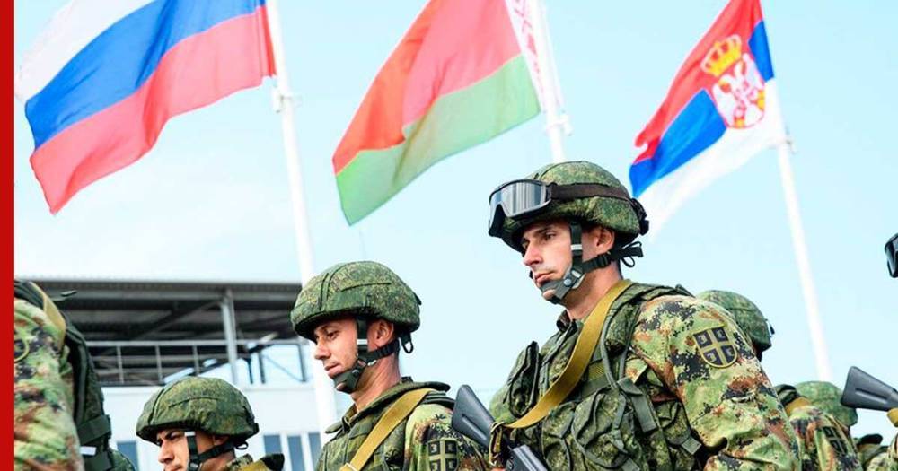 Белорусская и сербская армии примут участие в совместных учениях с Россией