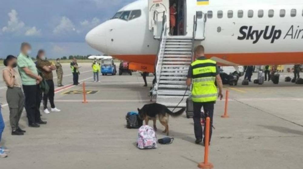 В «Борисполе» на самолёте искали бомбу