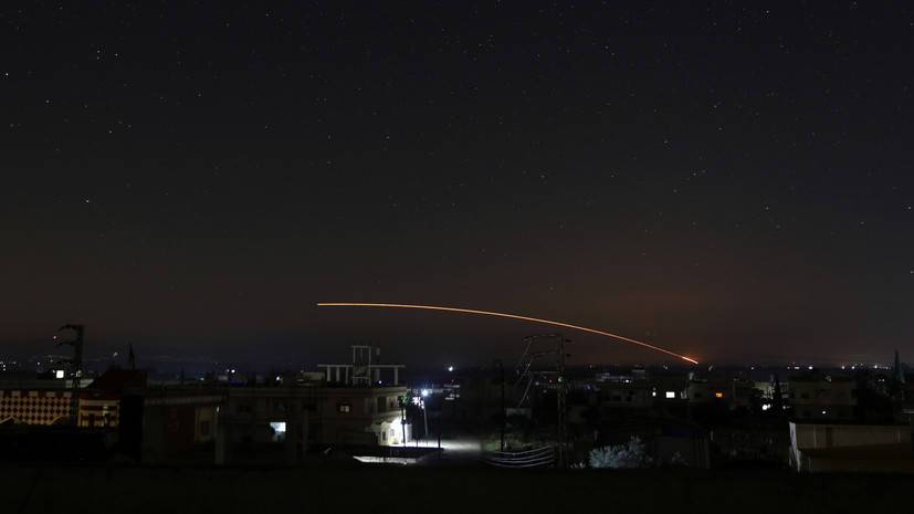 SANA: средства ПВО Сирии отражают «израильскую атаку»