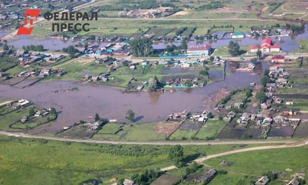 В районе Красноярска уровень воды в реке существенно поднялся