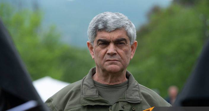 Виталий Баласанян провел переговоры с главой миссии Красного Креста в Карабахе