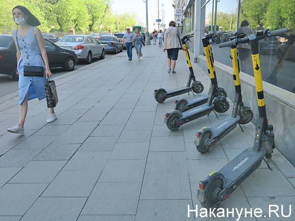 Сервисы проката электросамокатов приостановили работу в Петербурге