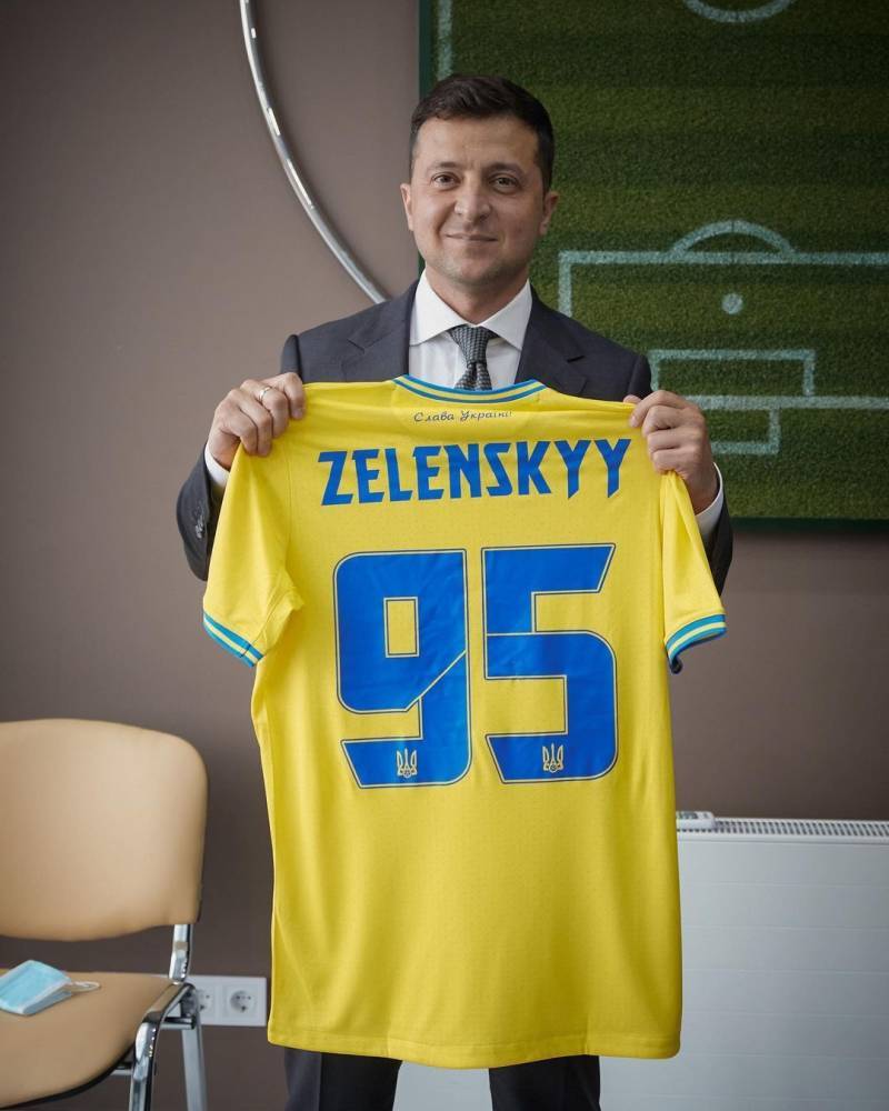 Зеленский отреагировал на новую форму сборной Украины