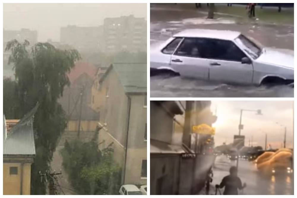 Мощная стихия атаковала Украину, в эпицентре сотни населенных пунктов: кадры непогоды
