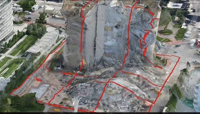 Подразделение «9900» ЦАХАЛа создало 3D-карту обрушившегося во Флориде здания