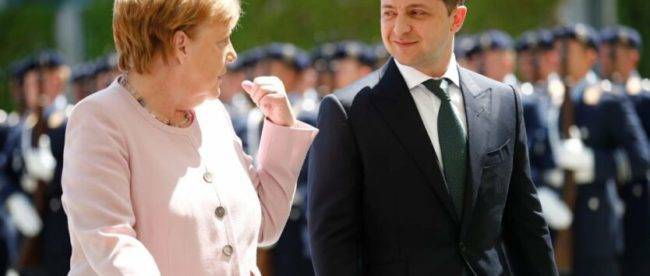 Зеленский и Меркель обсудят Северный поток-2 и возможные компенсации Украине