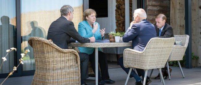 Меркель после Зеленского обсудит Северный поток-2 и с Байденом