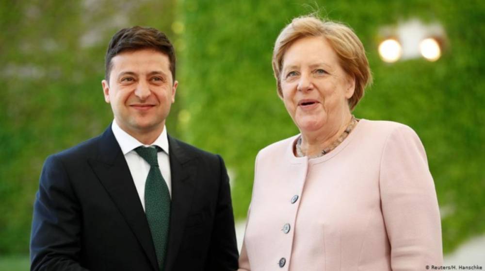 Украинцы не верят, что встреча Зеленского с Меркель принесет позитив – соцопрос