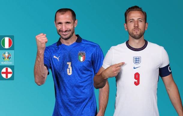 Италия - Англия. Онлайн-трансляция финала Евро-2020