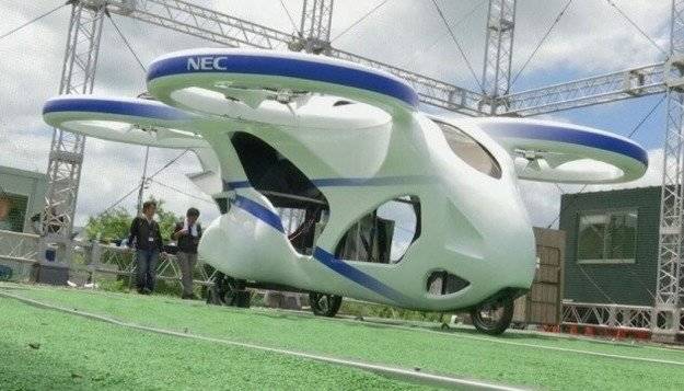 В Японии планируют с 2025 года использовать летающие автомобили