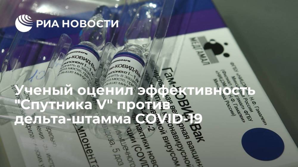 Член-корреспондент РАН Нетесов оценил эффективность "Спутника V" против дельта-штамма COVID-19