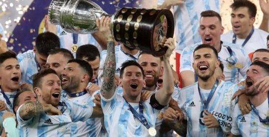Сборная Агрентины победила Бразилию в финале Кубка Америки по футболу