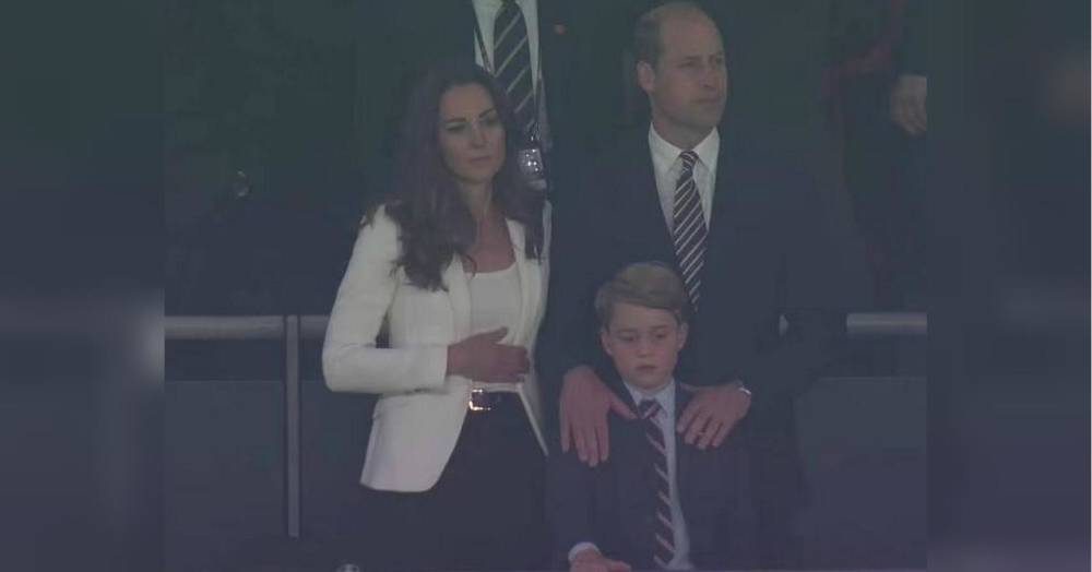 Від радості до відчаю: принц Джордж разом з батьками спостерігав поразку збірної Англії в фіналі Євро-2020