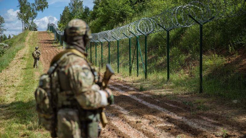 Латвия направила на границу с Беларусью Национальную гвардию