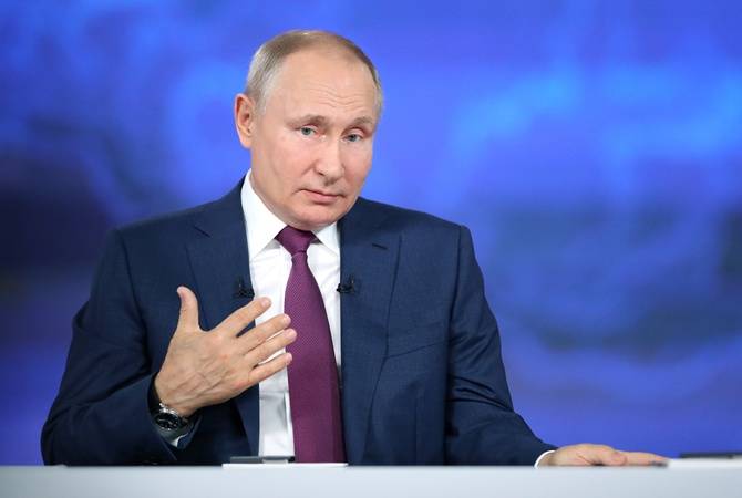 Путин обвинил Украину в невыполнении минских соглашений и нежелании возвращать оккупированный Донбасс