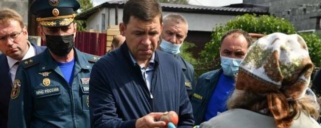 Евгений Куйвашев дал неделю на подсчет ущерба от паводка в Екатеринбургской области