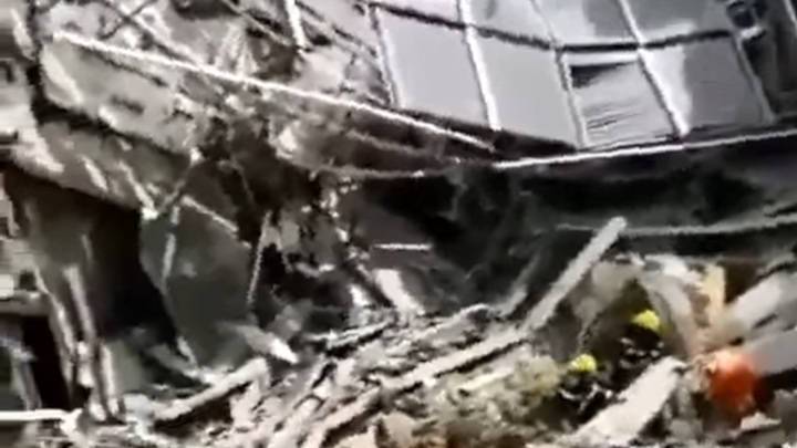 В Китае 8 человек погибли при обрушении отеля