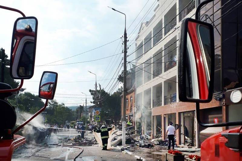 Что известно о взрыве в гостинице в центре Геленджика