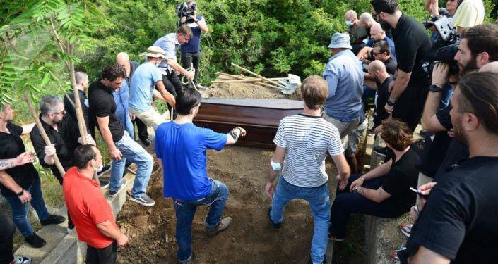 Оператора "ТВ Пирвели" похоронили на Сабурталинском кладбище