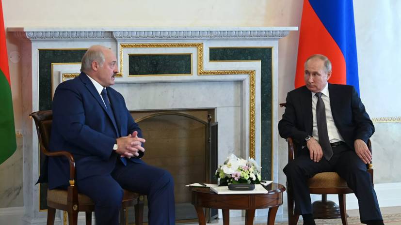 Путин и Лукашенко договорились о цене на газ для Белоруссии в 2022 году