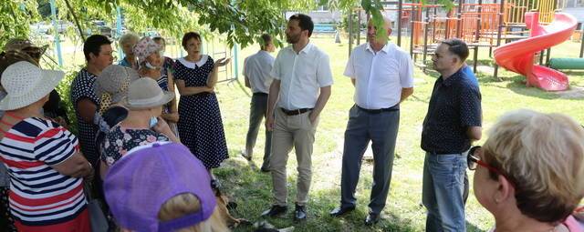 Глава Раменского округа встретился с жителями сел ТУ «Ульянинское»