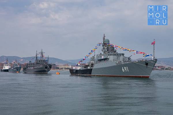 В Дагестане пройдет парад ко Дню военно-морского флота России