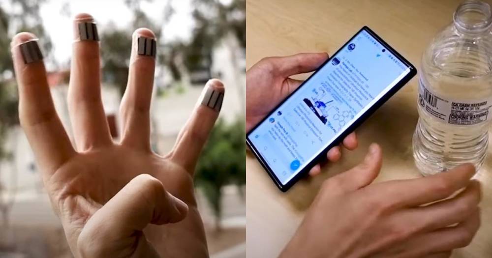Ученые создали устройство для зарядки смартфона кончиками пальцев