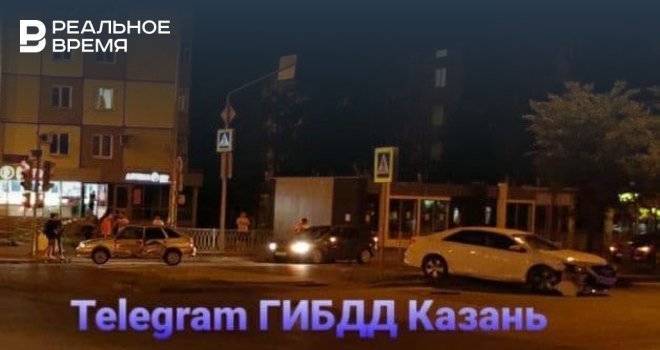 За сутки в Казани произошло 87 ДТП