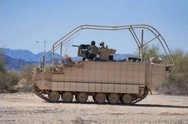 Компания BAE Systems опубликовала фото боевой машины нового поколения для армии США