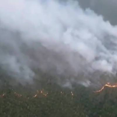 Горный район Якутии остался без связи и интернета из-за лесных пожаров