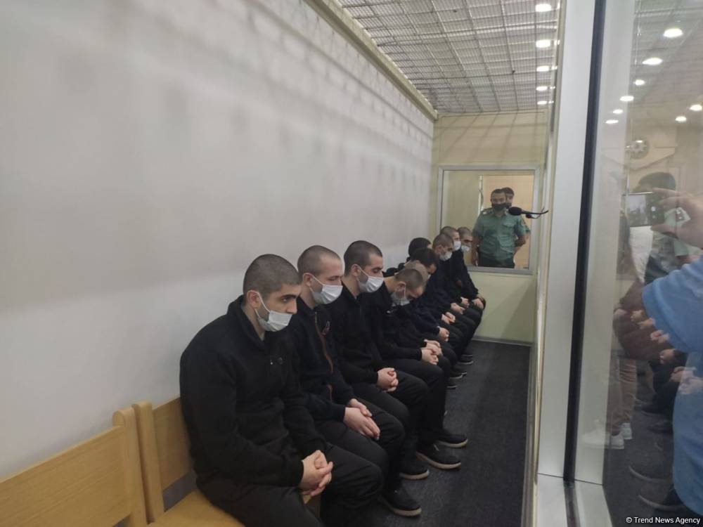 На суде в Баку прокурор потребует наказания для членов армянской вооруженной группировки (ФОТО)