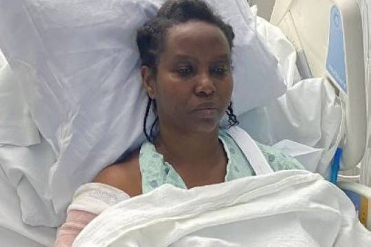 Вдова президента Гаити выложила первую фотографию из больницы
