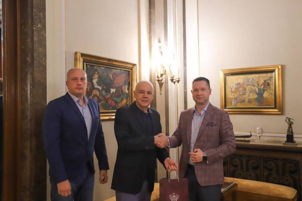 Делегация Кубани встретилась с мэром города Белград Республики Сербия