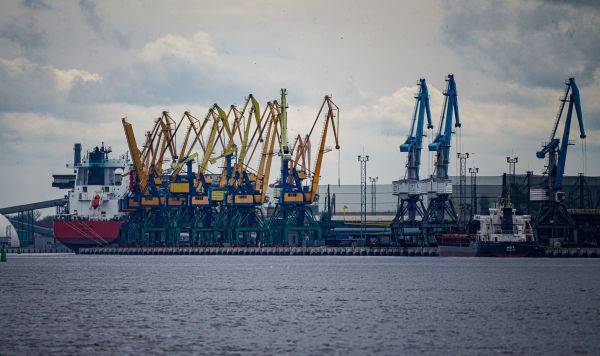 Итоги первого полугодия работы портов Латвии: падение продолжается
