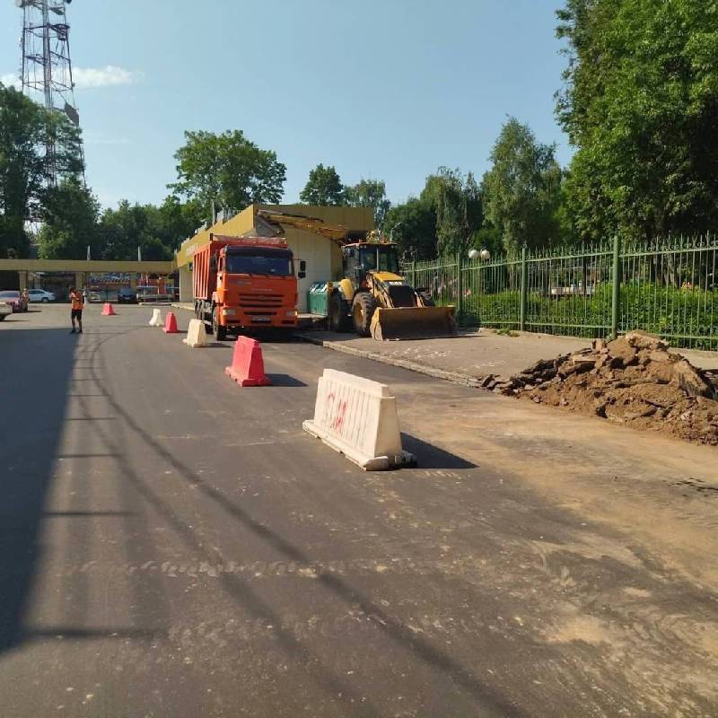 Как продвигается ремонт улицы Кирилла и Мефодия в Смоленске