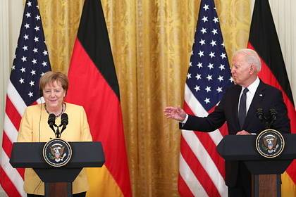 Байден и Меркель обсудили «Северный поток-2»
