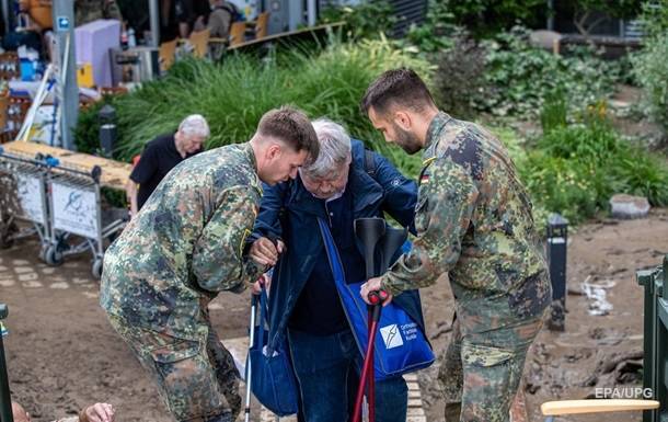 В Германии более тысячи человек пропали после потопа