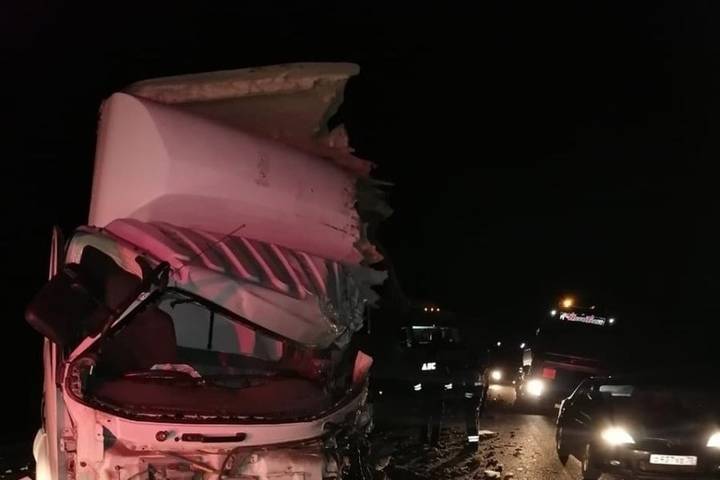 В смертельном ДТП на трассе под Новосибирском погиб водитель КАМАЗа