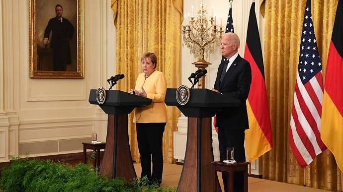 Встреча Меркель и Байдена: лидеры стран подписали Вашингтонскую декларацию