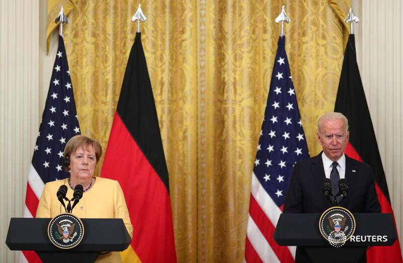 Байден и Меркель высказались по поводу "Северного потока-2": не обошлось без разногласий
