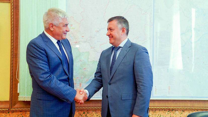 Колокольцев провёл встречу с губернатором Иркутской области