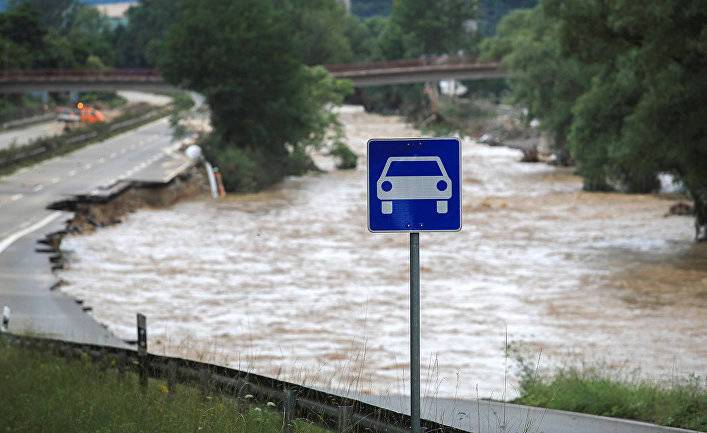 Гуаньча (Китай): сильные дожди в Западной Европе унесли жизни 68 человек, в Германии около 1300 человек считаются пропавшими без вести