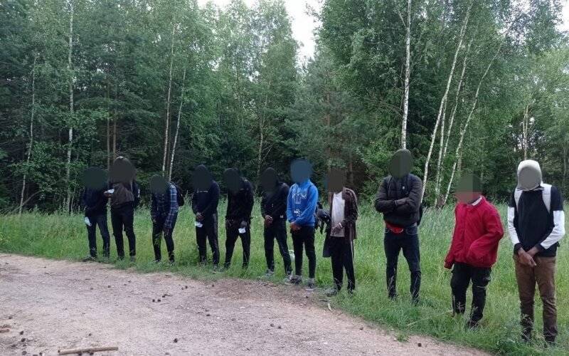 Более сотни нелегальных мигрантов задержали литовские пограничники за минувшие сутки