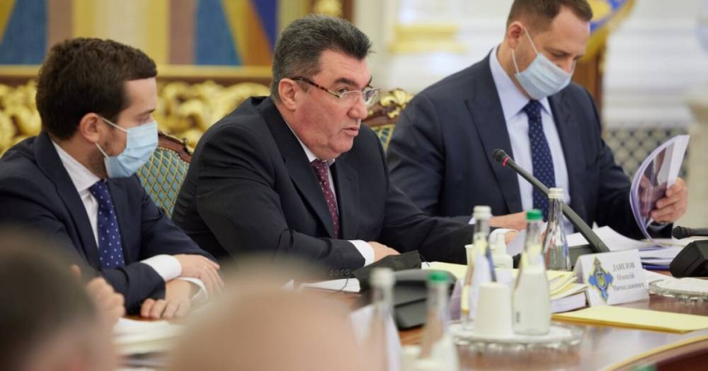 Данилов объяснил, почему заседание СНБО не стали проводить в Сумах