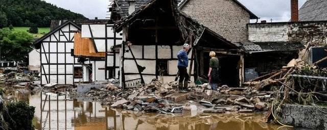 Германия объявила режим военной катастрофы в связи с наводнением