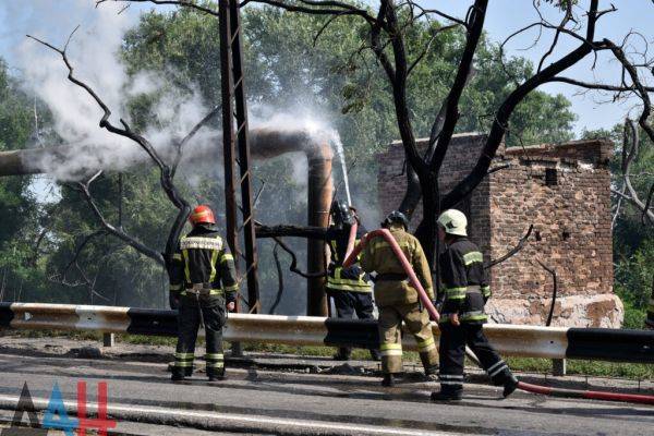 Взрыв газопровода в Донецке квалифицировали как теракт