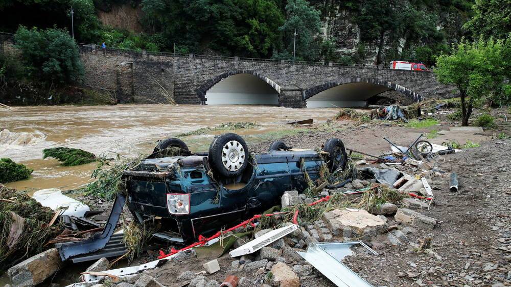 Германия объявила режим военной катастрофы из-за наводнения
